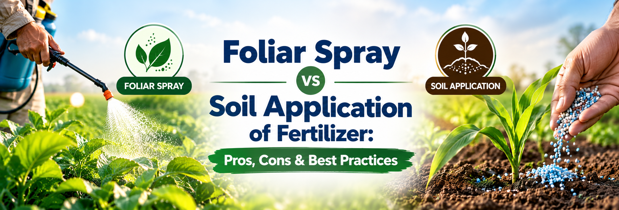Foliar Spray vs Soil Application of Fertilizer: Pros, Cons & Best Practices
